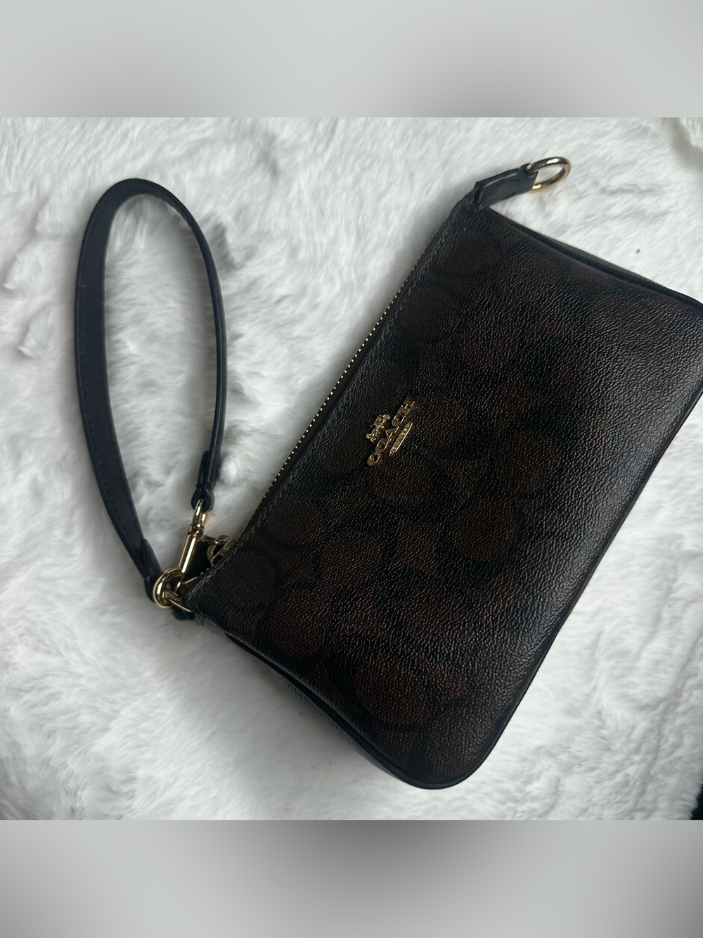 *COACH* Signature Canvas Plaza 18 Bag - Picture 10 of 12